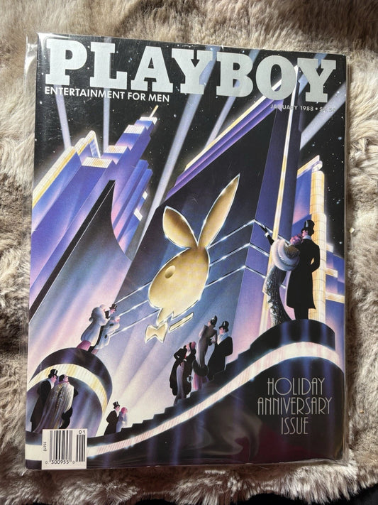 PLAYBOY MAGAZINE JANUARY 1988 KIM CONRAD PLAYMATE OF THE YEAR HOLIDAY Edition
