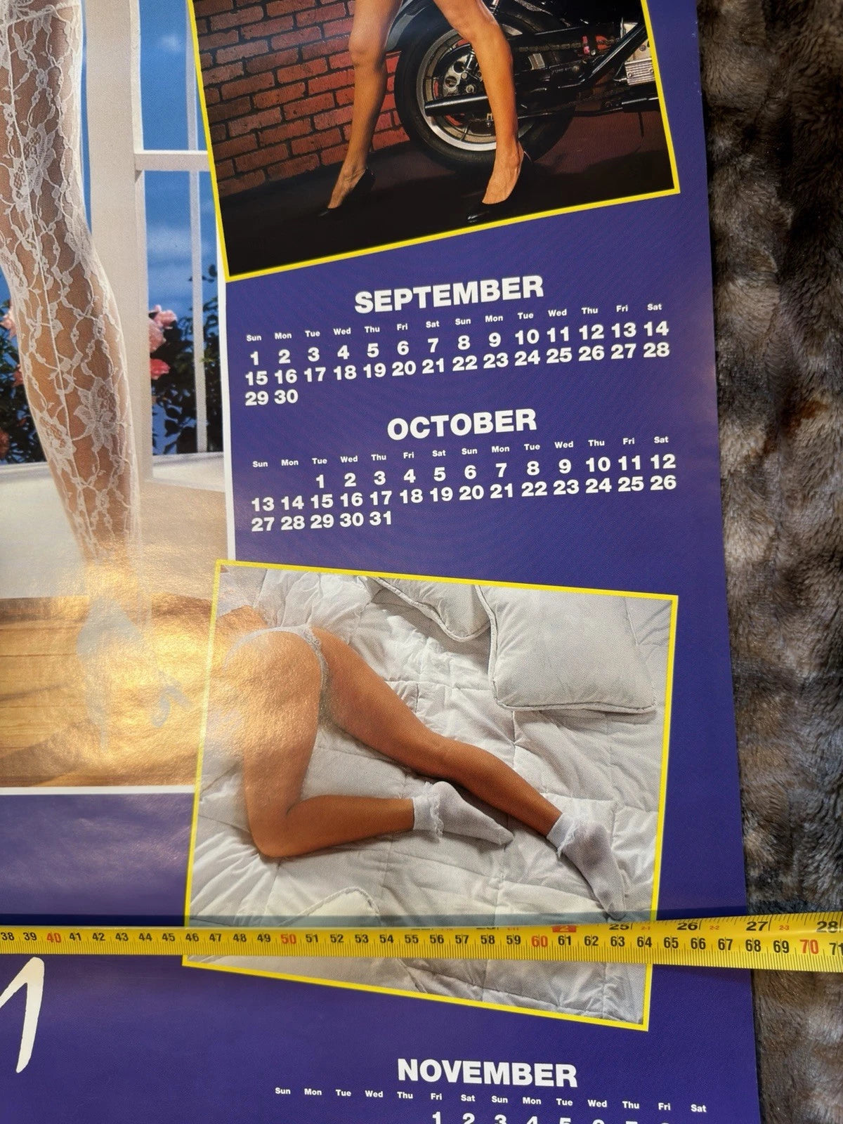 Vintage Poster - Hot Legs - 1991 Calendar