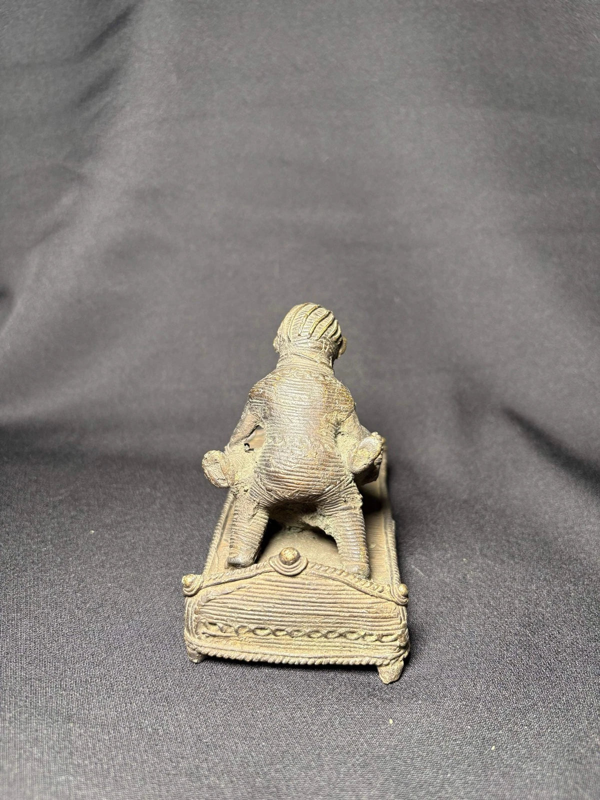 Handcrafted Dhokra Brass Tribal Sculpture - Traditional Indian Lost-Wax Art
