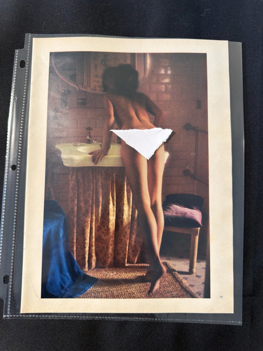Rare Original 1970s Playboy Patti D’Arbanville Feature – 4 Page Photo Spread