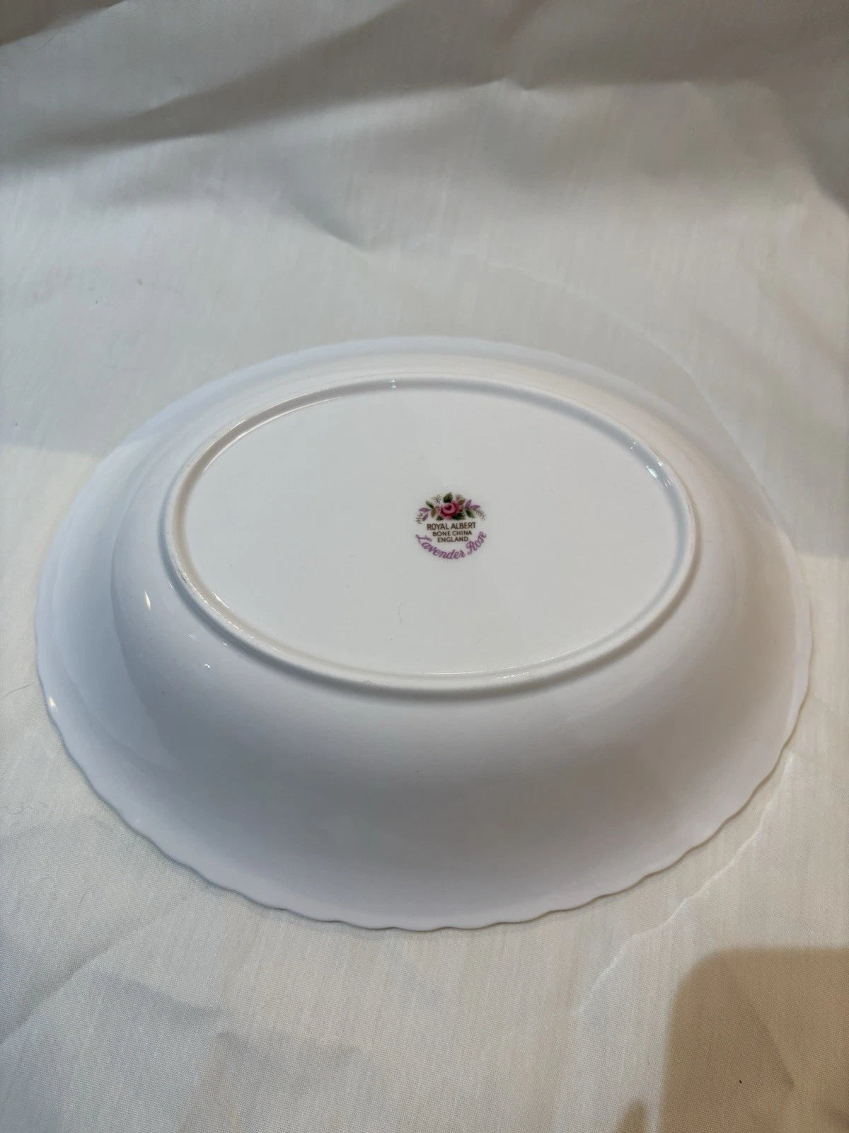 Royal Albert Lavender Rose Oval Serving Bowl Bone China England