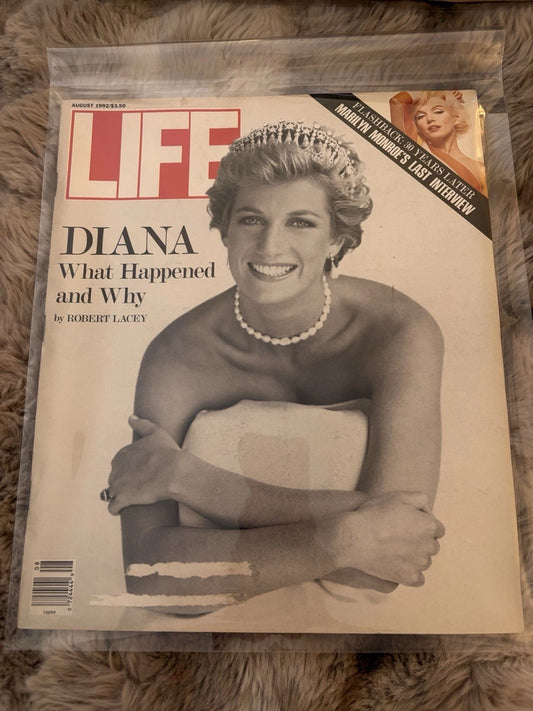 LIFE Magazine August 1992 – Princess Diana “What Happened and Why” Cover