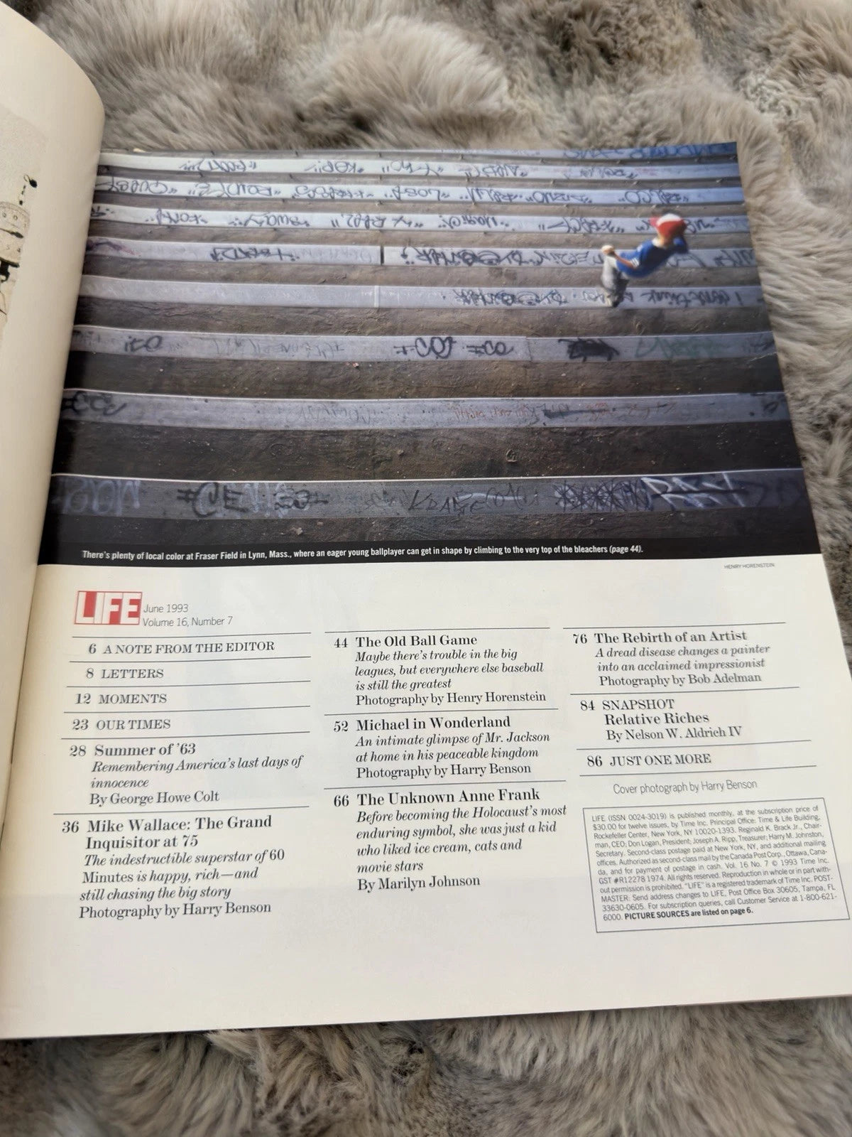 LIFE MAGAZINE June 1993 Exclusive Inside The Private World of MICHAEL JACKSON