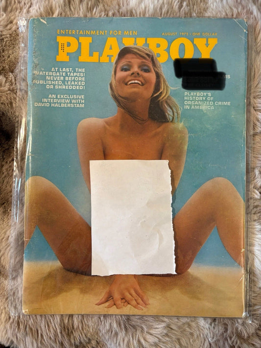 Vintage Playboy Magazine August 1973
