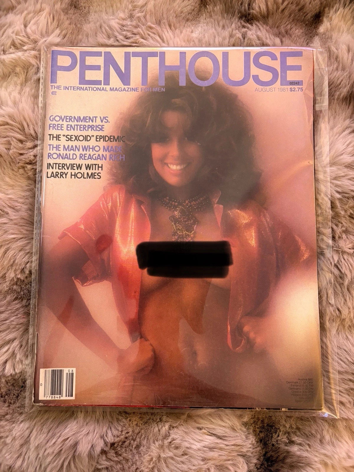 Penthouse Magazine August 1981 – Vintage Adult Magazine – Larry Holmes Interview