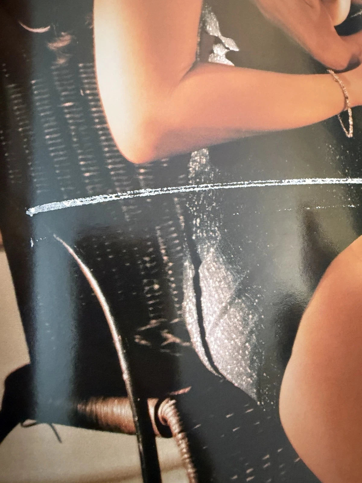 Playboy Natural Beauties 1998 Rachel Jean Martin - Printing Defect