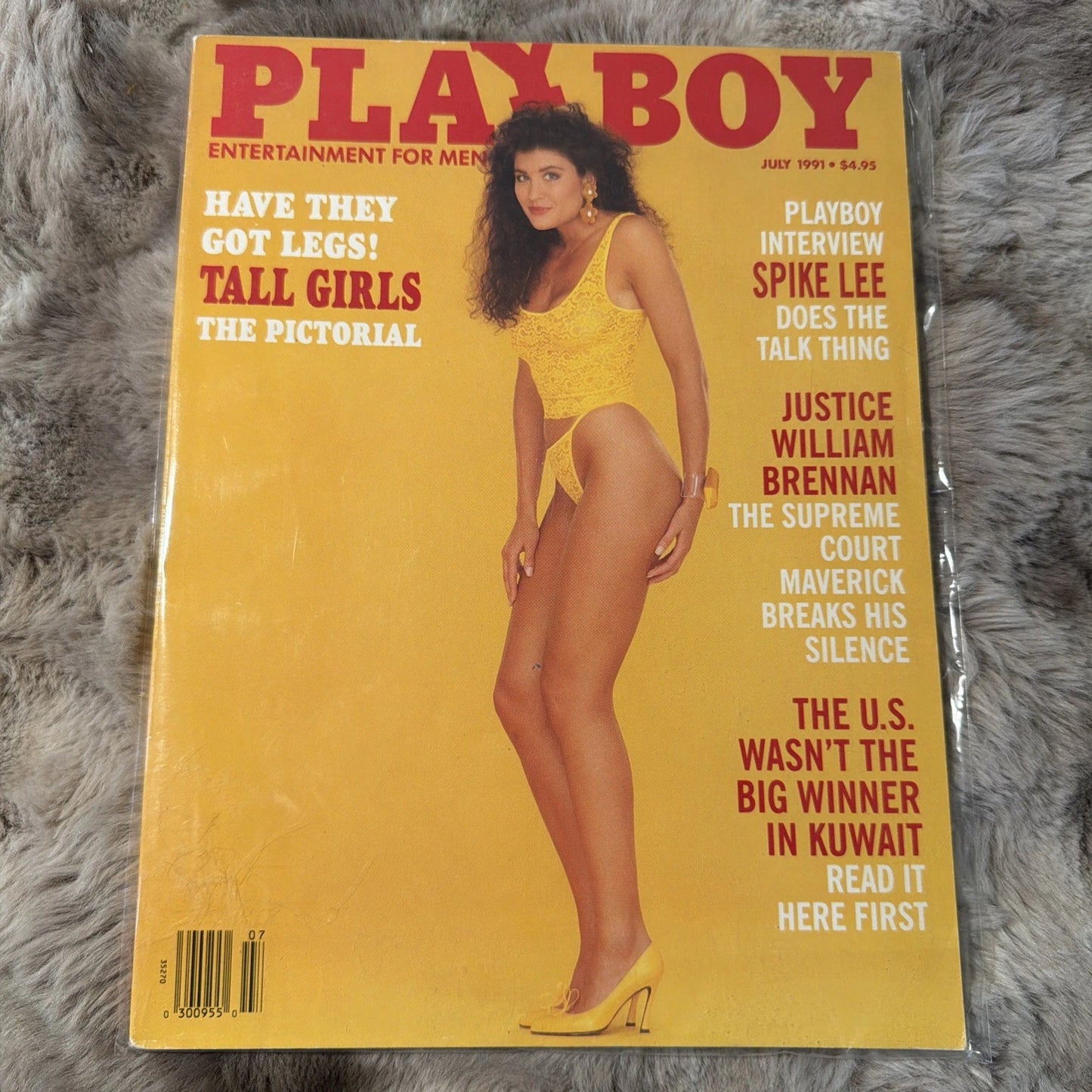 1991 PLAYBOY JULY VOL 38 NO 7 SPIKE LEE INTERVIEW JUSTICE BRENNAN