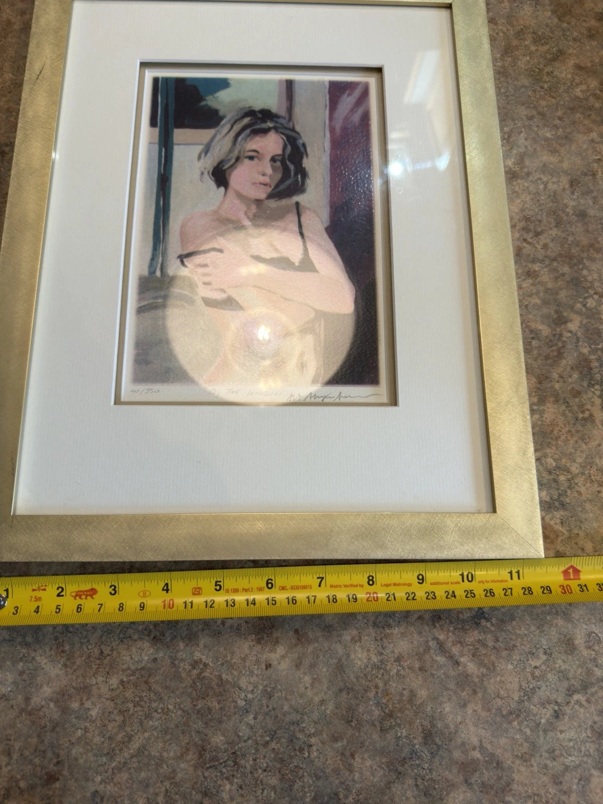 Signed & Numbered Figurative Art Print “By the Window”
