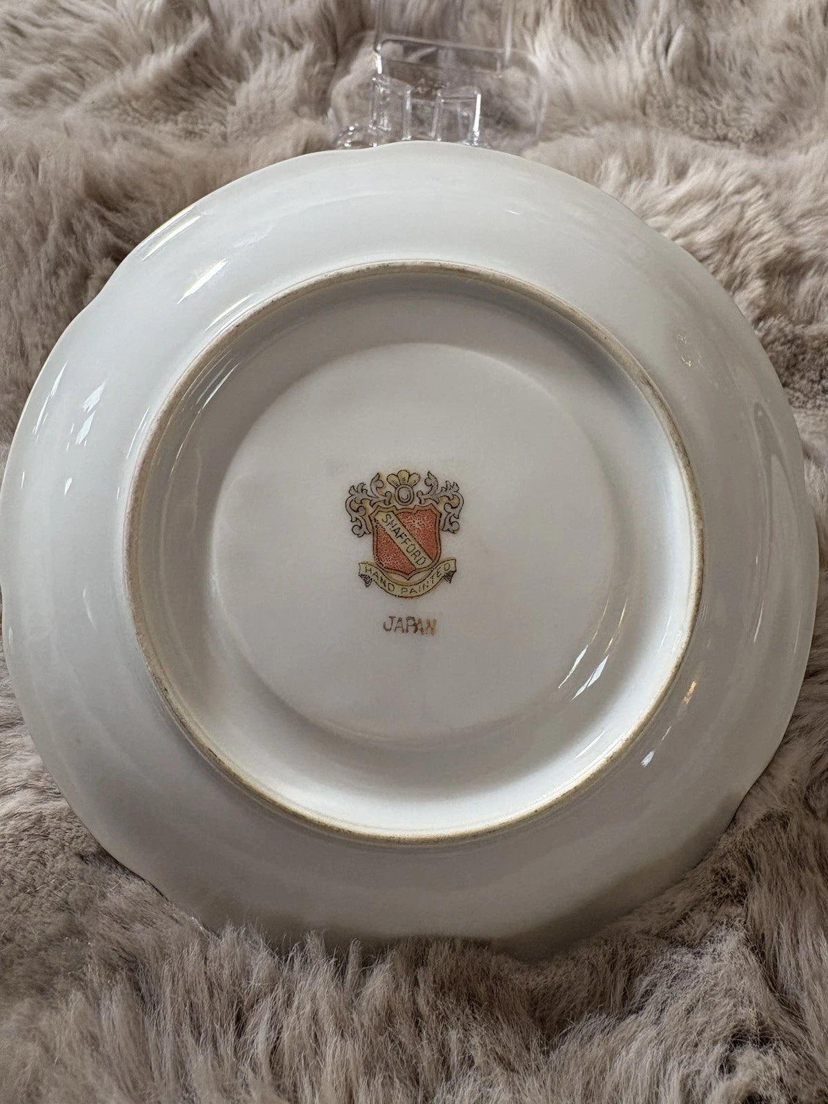 Shafford Japan Cup & Saucer – Vintage Porcelain – Gold Trim - Pings