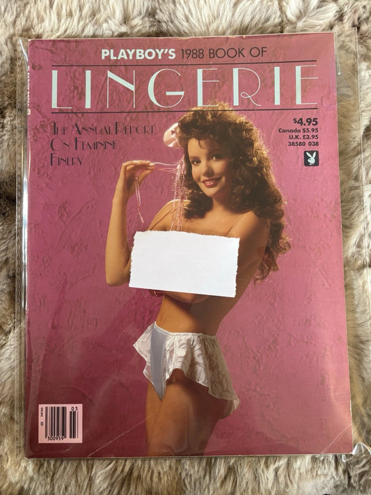 Vintage Playboy's Book of Lingerie 1988