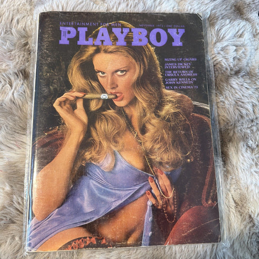 Vintage PLAYBOY Magazine | Ursula Andress Complete w/ Centerfold | November 1973