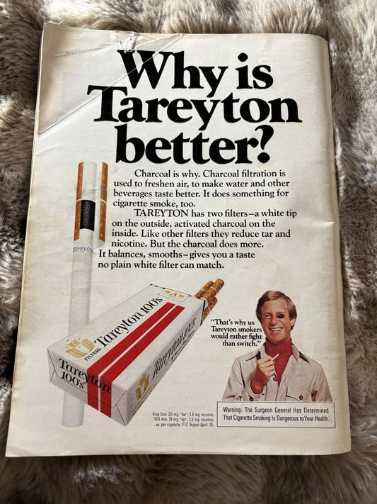 Playboy Magazine November 1975 Vintage - Damage To Cover