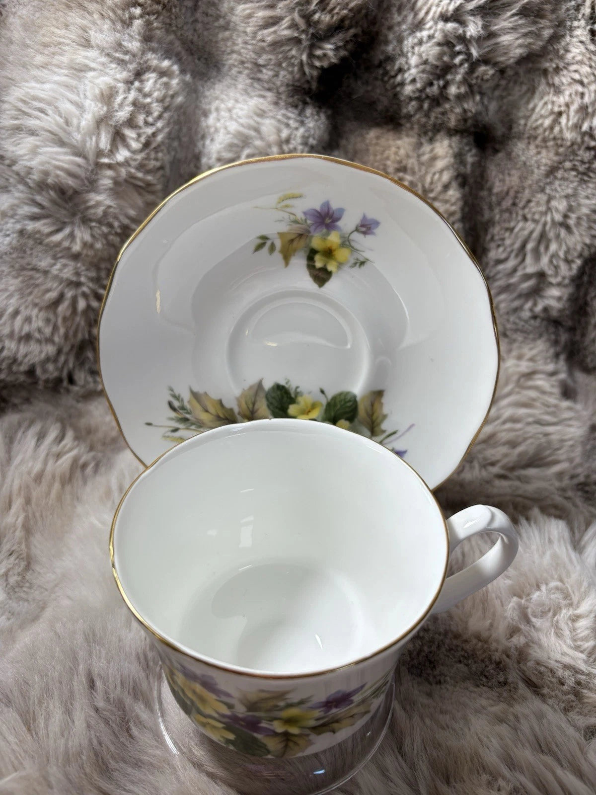Duchess Bone China Tea Cup & Saucer - Pings