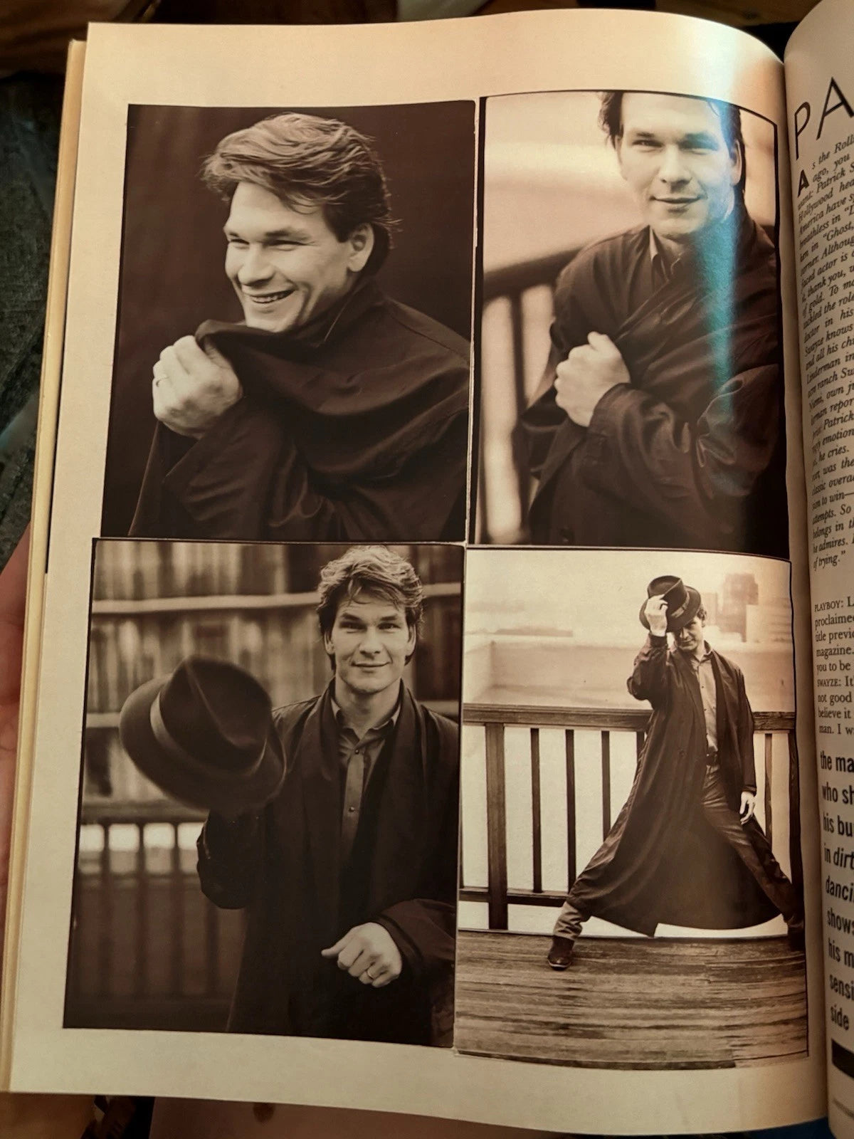 Playboy June 1992- Playmate of the Year Corinna Harney- Patrick Swayze Interview