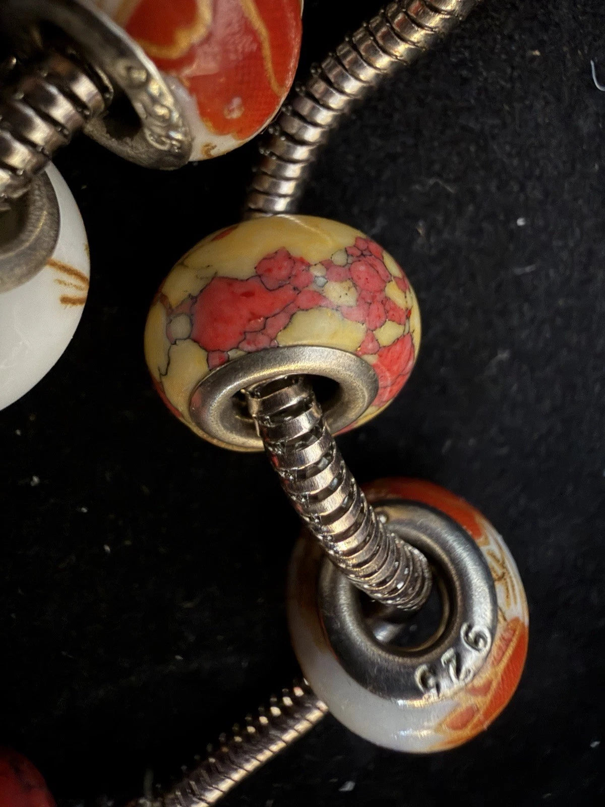 Vintage Charm Bracelet w Charms & Sterling Silver Accents – 21.5g
