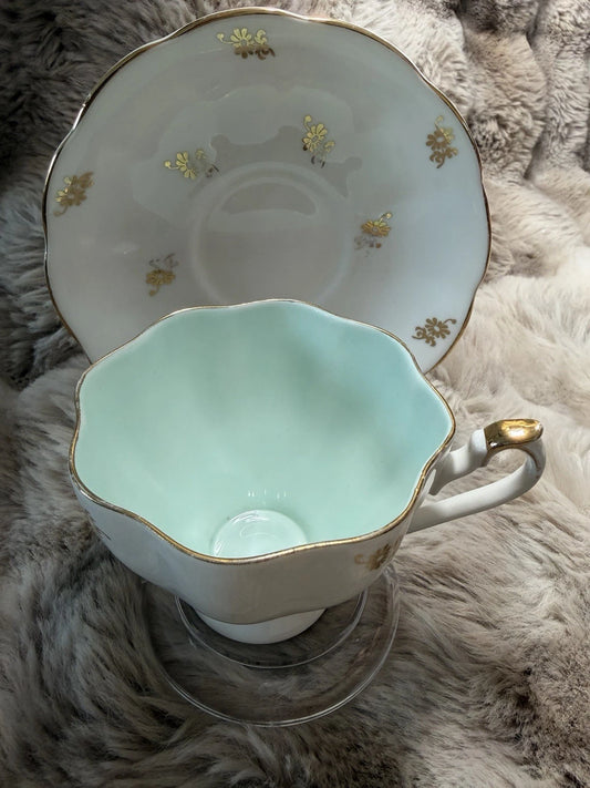 Queen Anne Tea Cup And Saucer