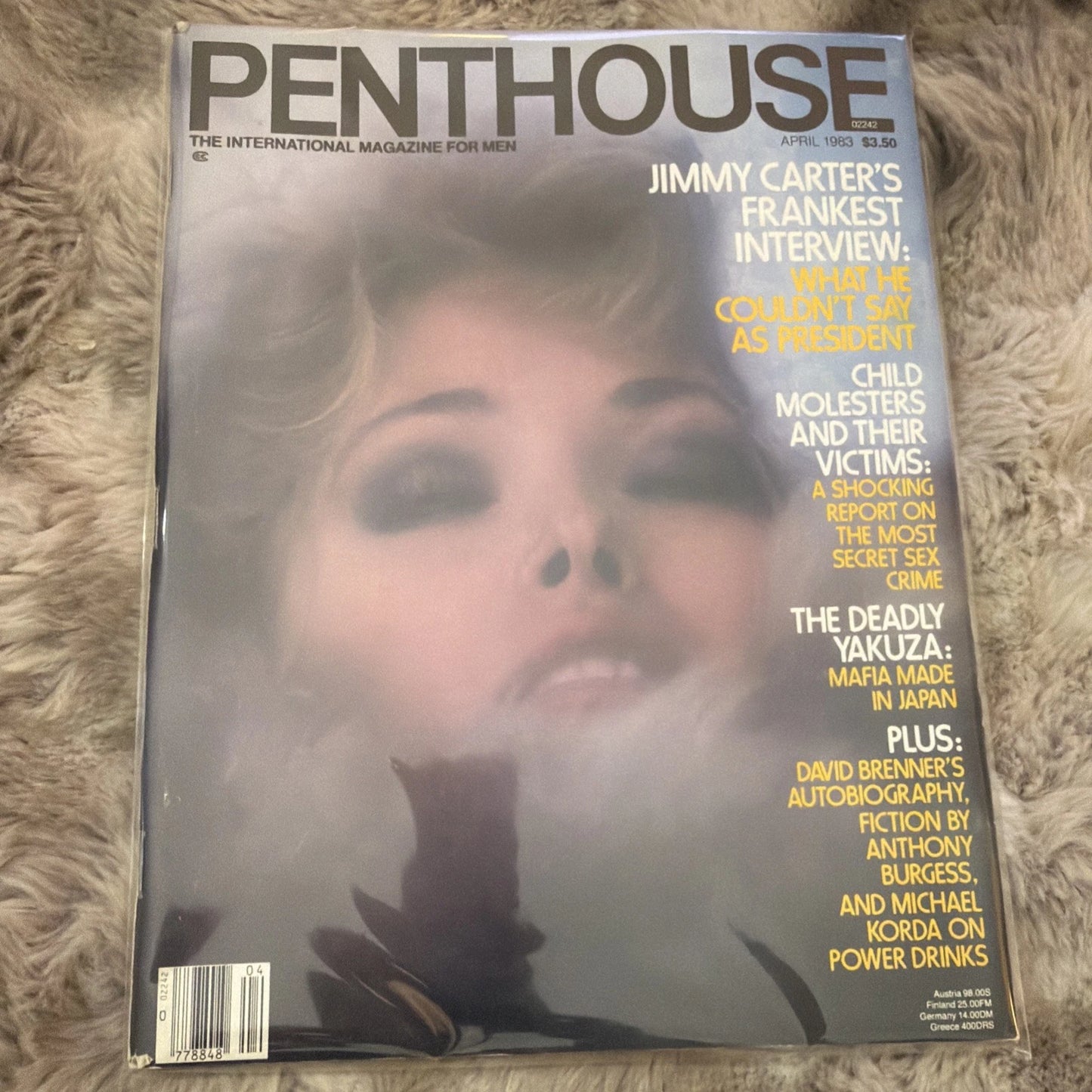 Vintage April 1983 Penthouse Magazine, Linda Kenton Pet of the Month