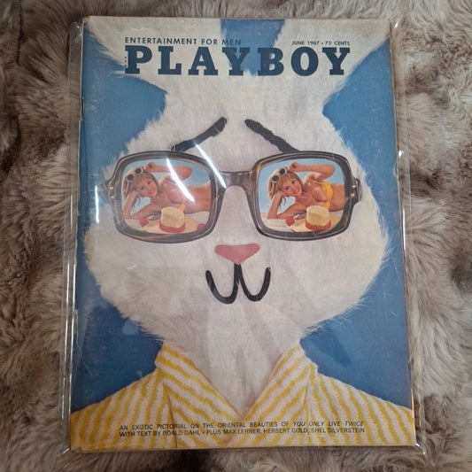 PLAYBOY Magazine, June 1967; Playmate - Joey Gibson; 007's Oriental Eyefuls