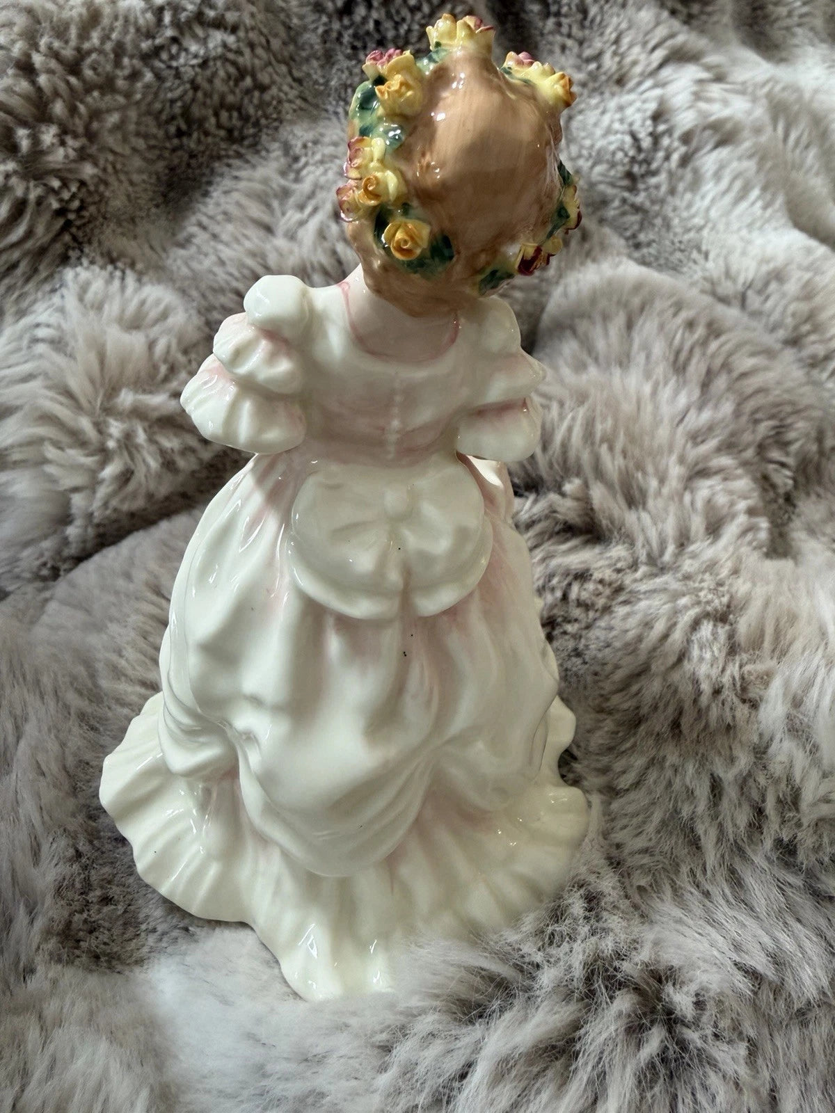 Rare Royal Doulton Flowergirl HN 3479 Exclusive to North America Figurine