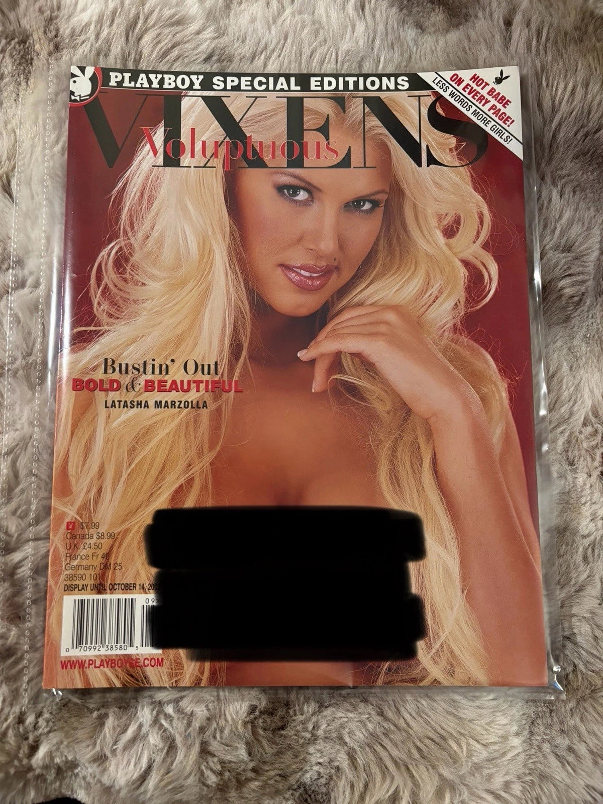 Playboy Special Editions – Vixens: Voluptuous – Like New – Latasha Marzolla