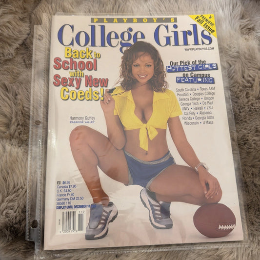 Playboy's College Girls Special Edition 2000 Harmony Guffey Summer Morgan