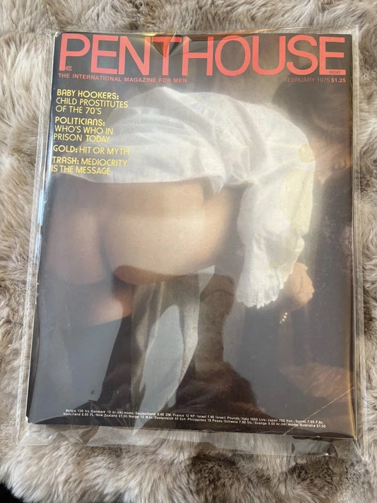 PENTHOUSE MAGAZINE - FEBRUARY 1975