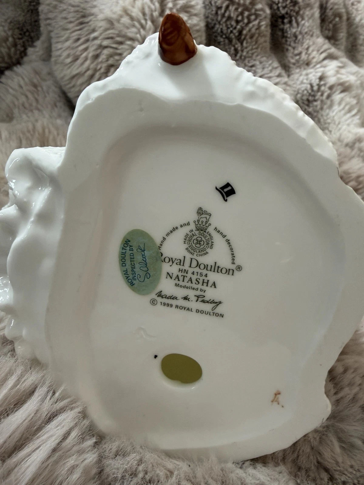 Royal Doulton rare Vintage NATASHA. HN 4154. Mint. Designed by N. Pedley