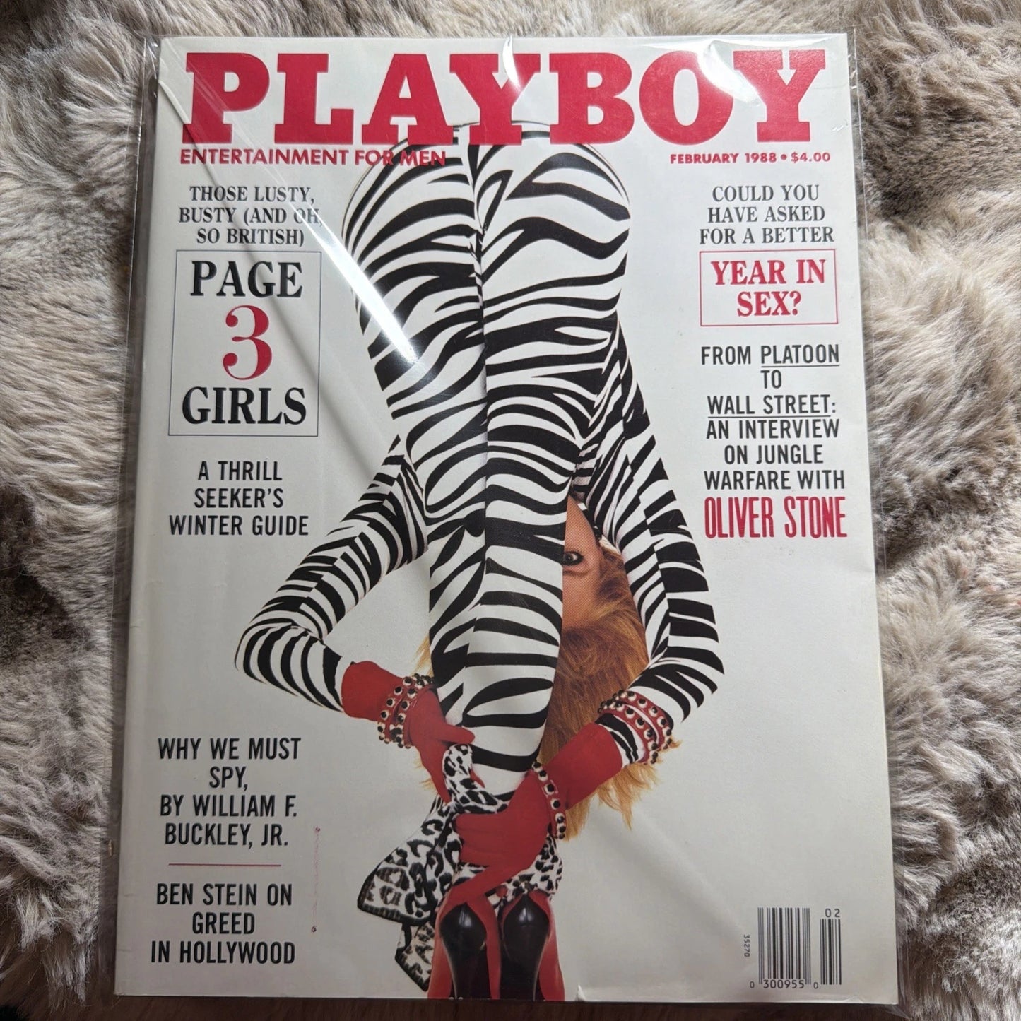 PLAYBOY MAGAZINE - FEBRUARY 1988