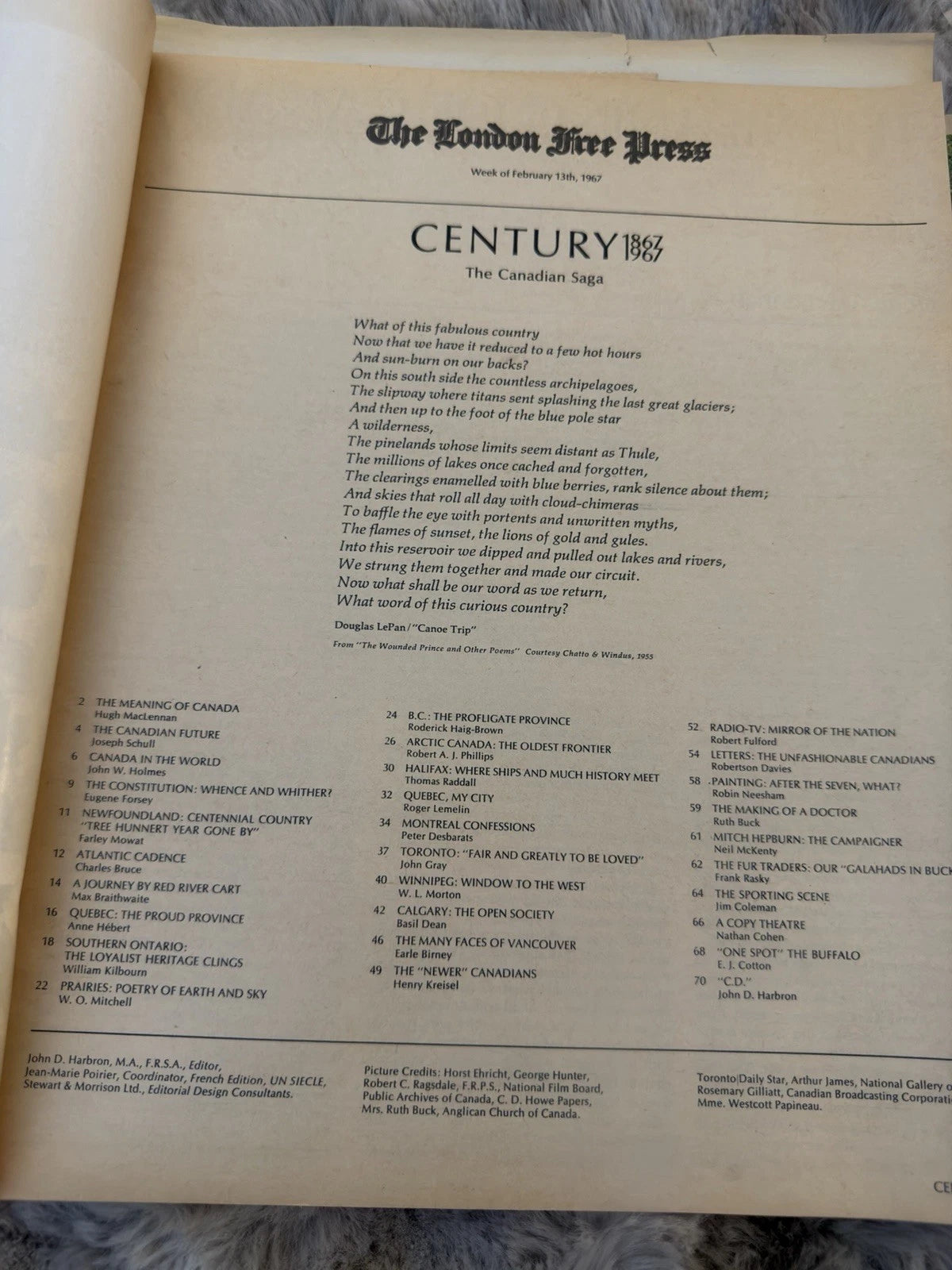 Vintage Century 1867–1967: The Canadian Saga