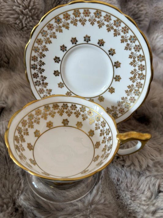 Royal Stafford Teacup And Saucer - Pings