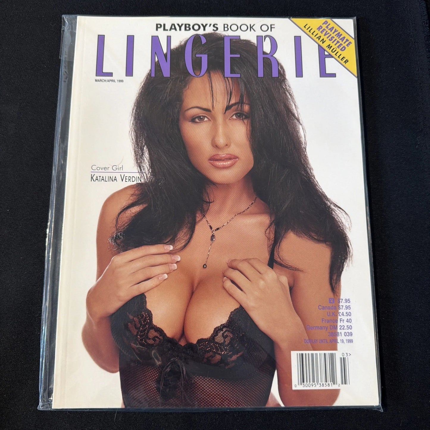 Playboy's Special Edition Book of Lingerie March-April 1999 See pics, READ!