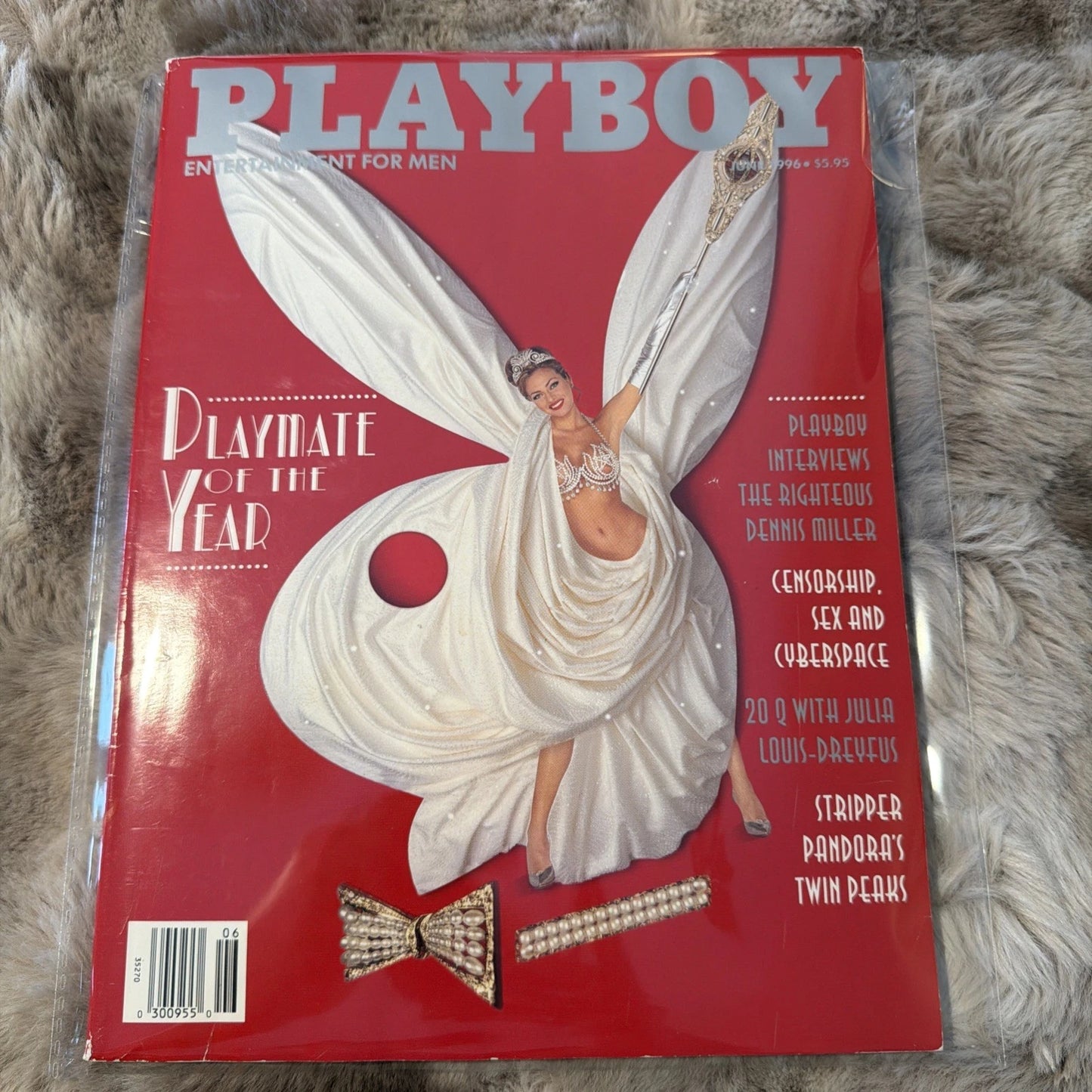 PLAYBOY MAGAZINE - JUNE 1996 ***STACY SANCHES PMOY***