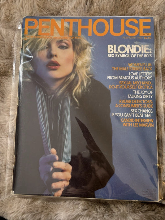 Blondie Penthouse Magazine February 1980 Issue