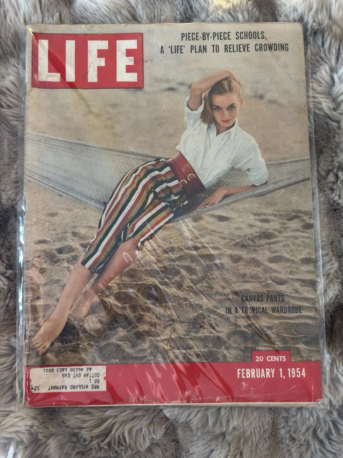 Life Magazine tropical wardrobe February 1, 1954