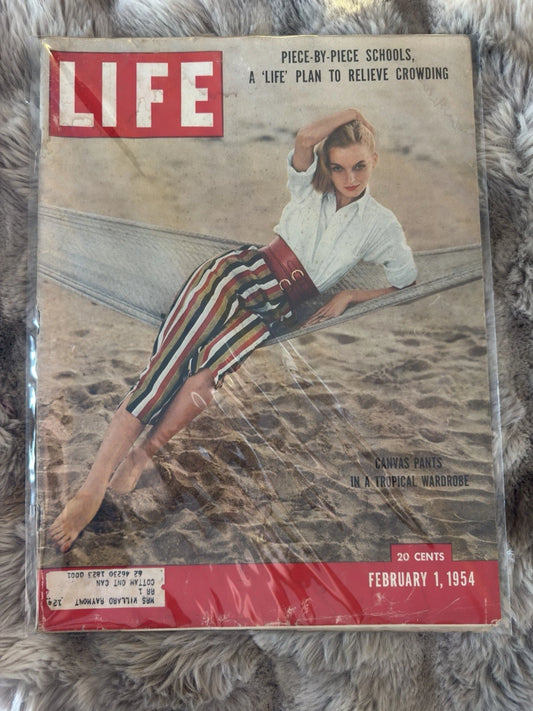 Life Magazine tropical wardrobe February 1, 1954