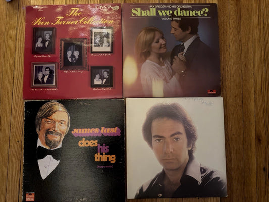 Lot of 4 Vintage Vinyl LP Records – Easy Listening / Orchestral Pop