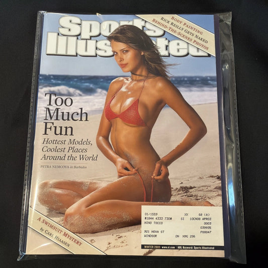 Sports Illustrated Magazine Winter 2003 Swimsuit Issue