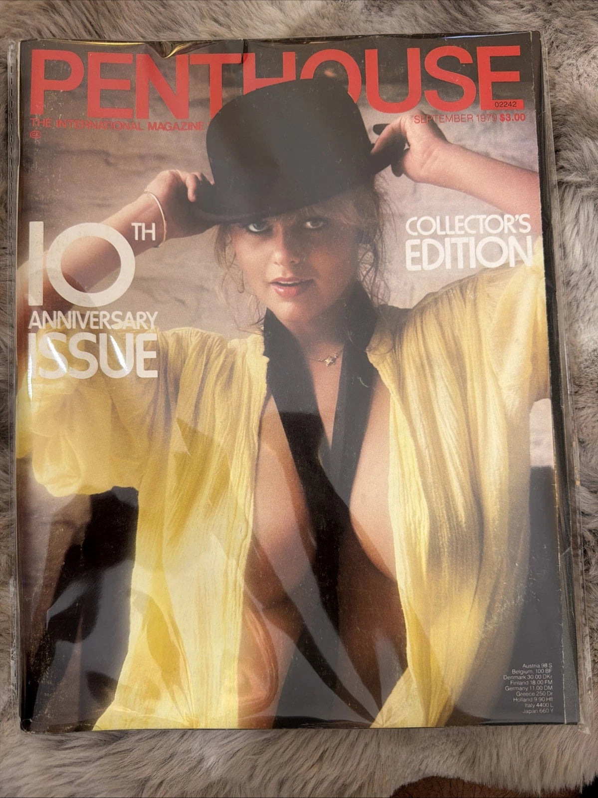 Vintage Penthouse Magazine Back Issue September 1979 - 10th Anniversary Issue