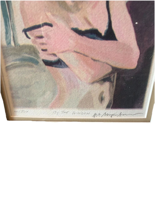 Signed & Numbered Figurative Art Print “By the Window”