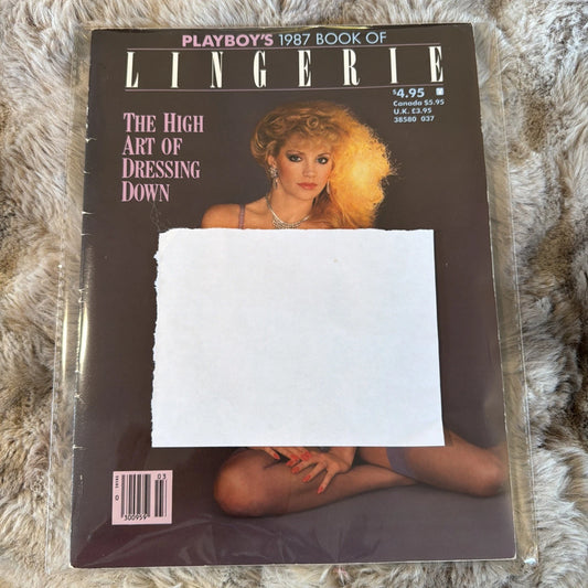 Playboys Book Of Lingerie 1987