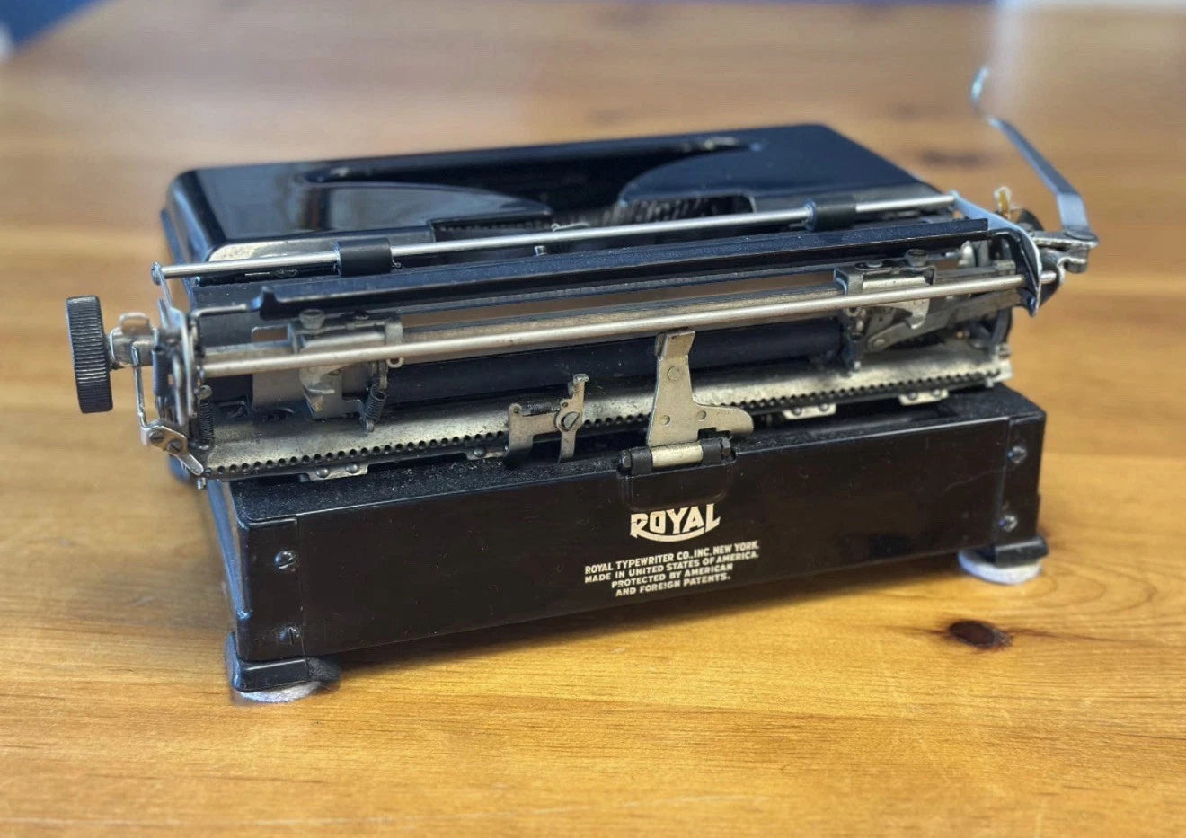 RARE Working 1930s Royal O Typewriter