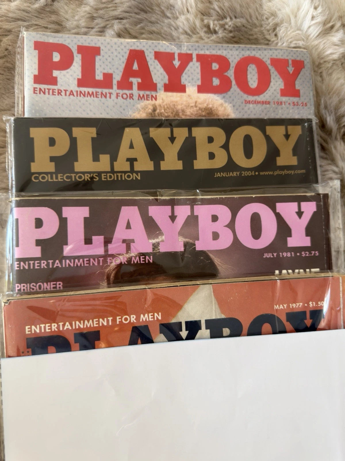 Set Of Four Playboys - 2 Special Issues