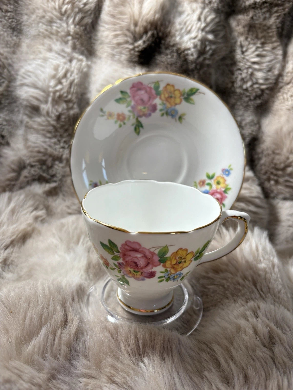 Sutherland H.M. Bone China Tea Cup & Saucer - Pings
