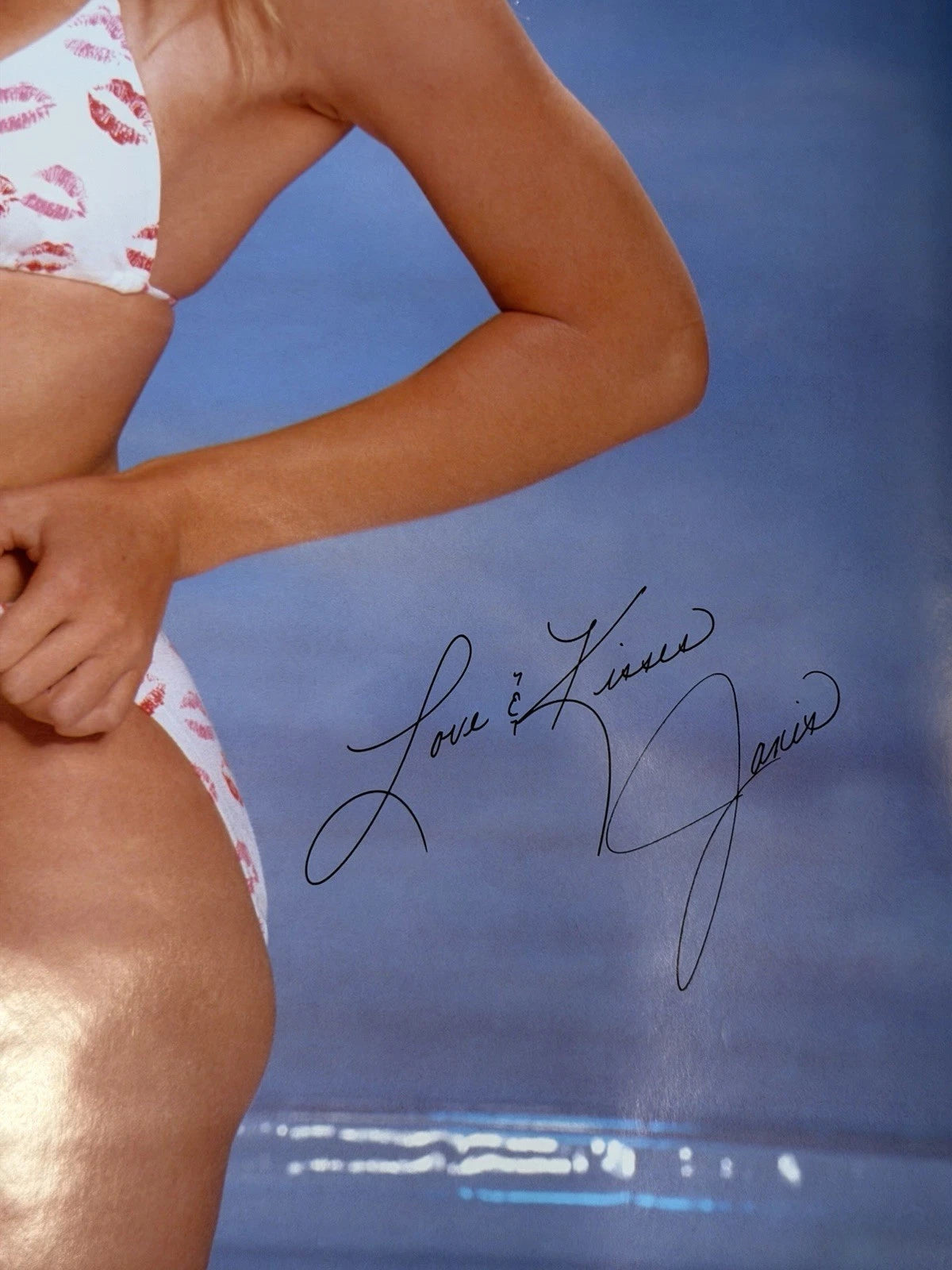 Vintage Pinup Poster - Love And Kisses Jannis