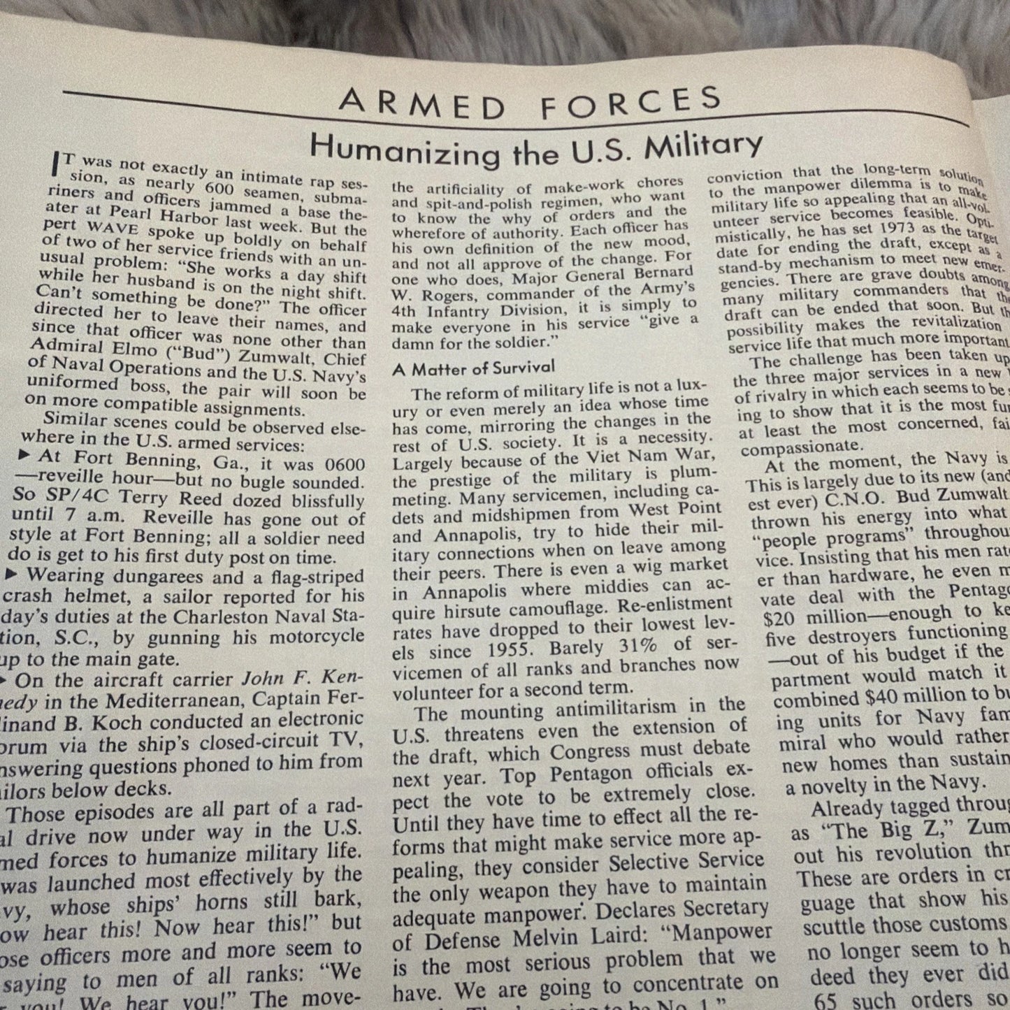 Time Magazine December 21 1970