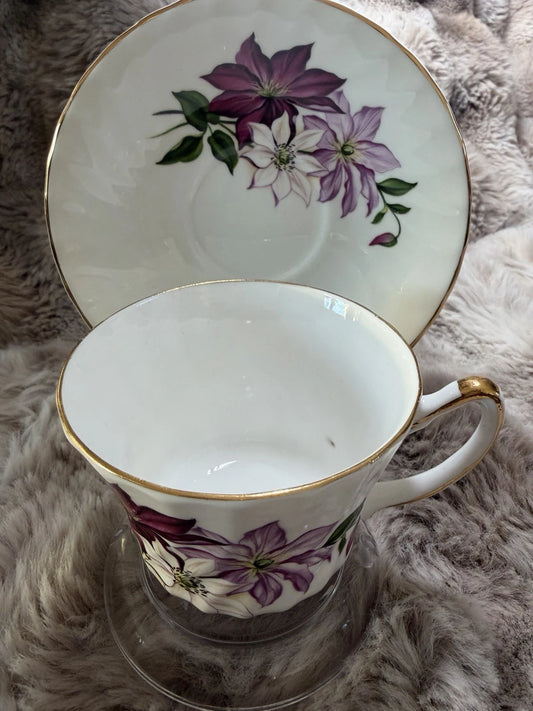 Delphine Teacup And Saucer