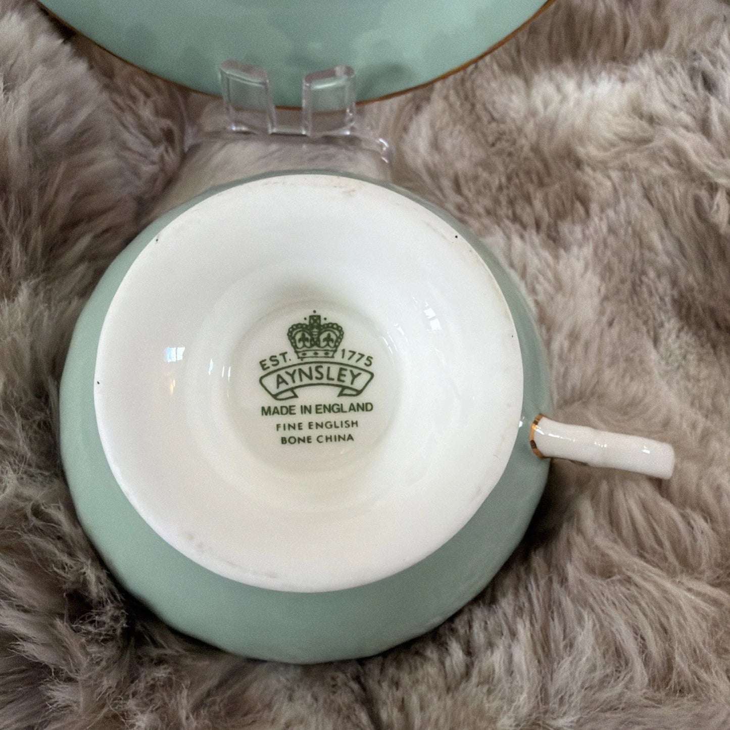 Aynsley tea cup and saucer - Pings With sticker