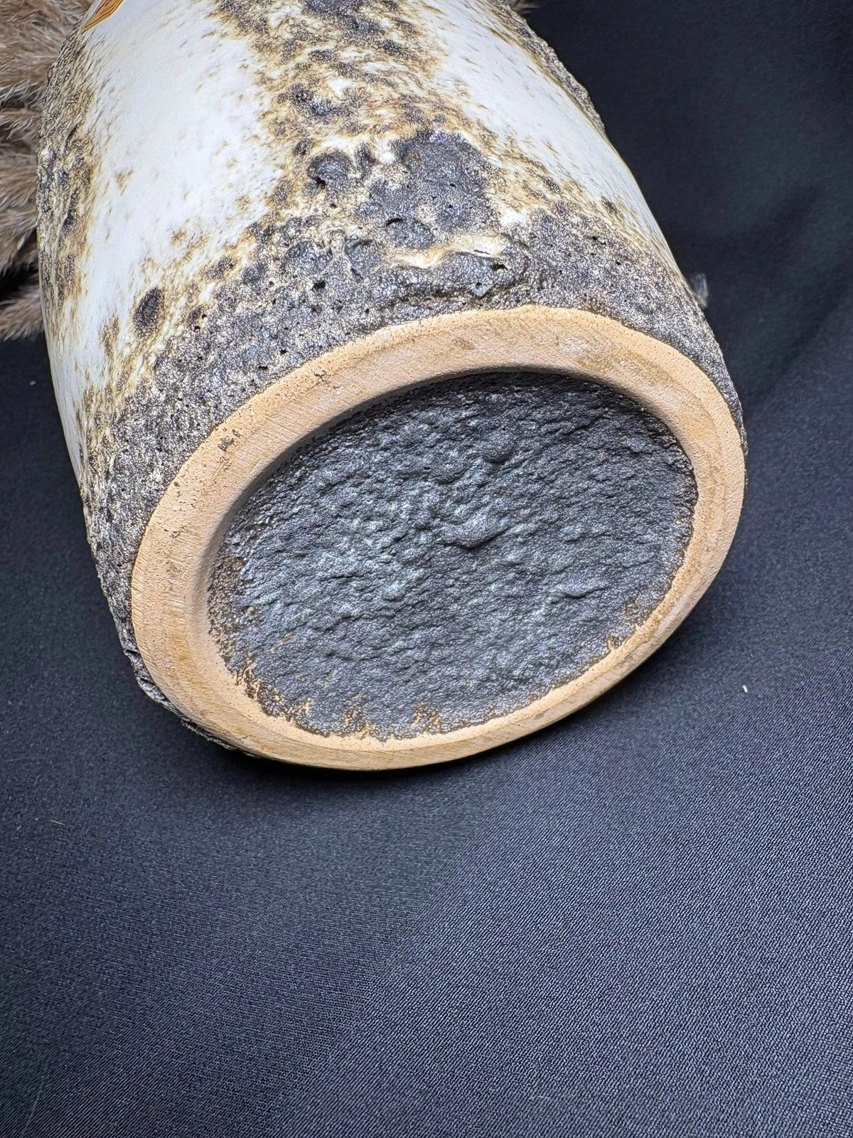 MCM Scheurich Keramik Fat Lava Vase – West Germany