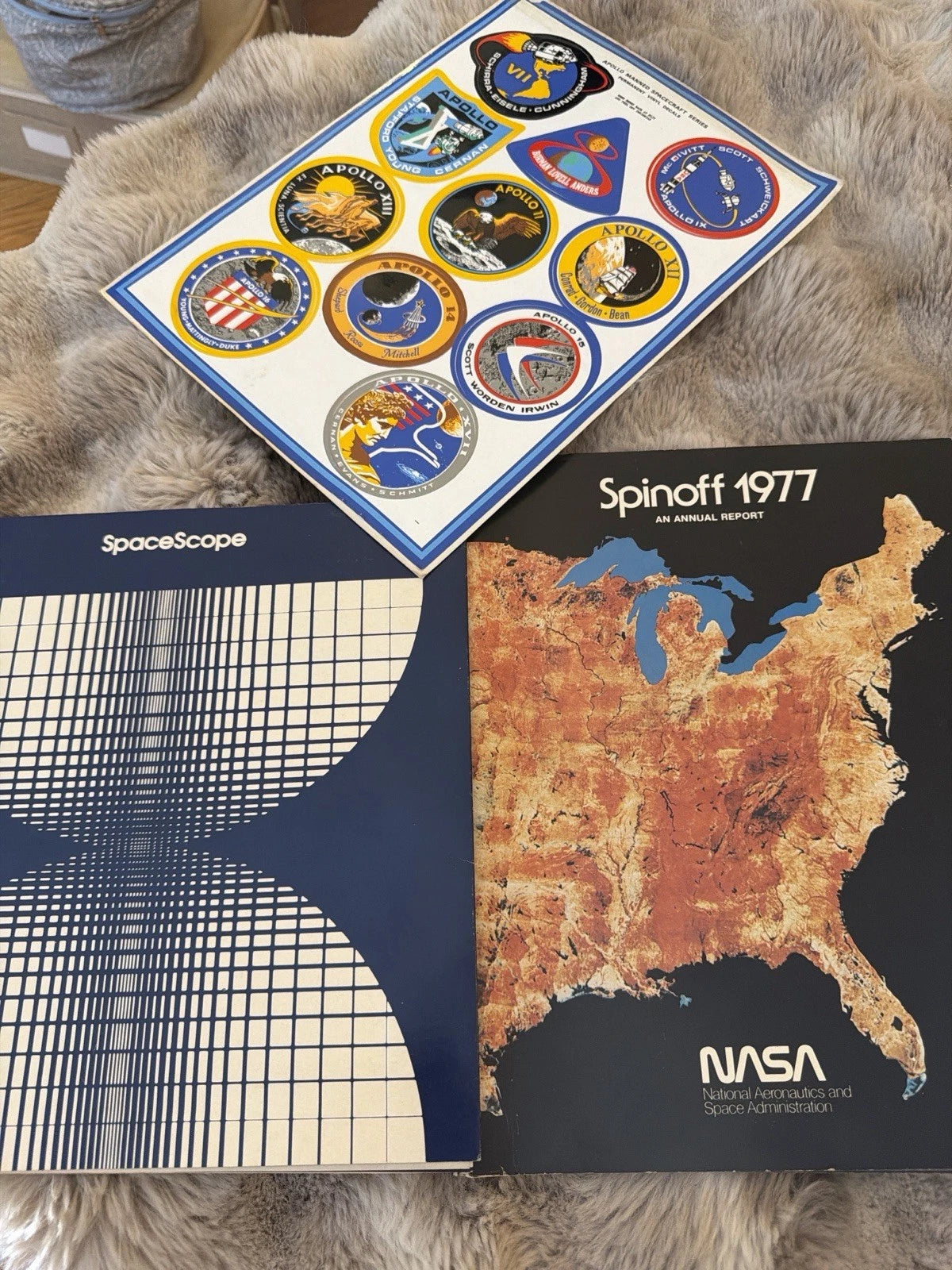 NASA Apollo Space Race Collection – Spinoff 1977, SpaceScope Book