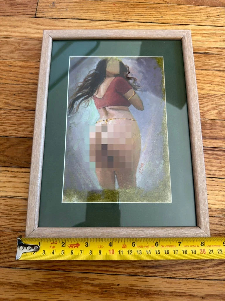 Original oil painting signed